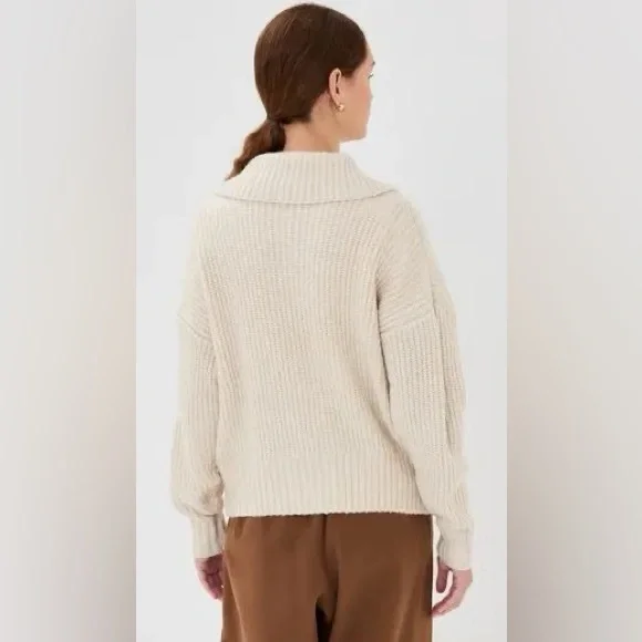 Varley  Roscoe Knit Sweater Jacket Size S - Picture 5 of 7